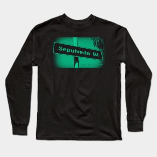 Sepulveda Boulevard, SFV, Los Angeles, CA Issue124 Edition Long Sleeve T-Shirt